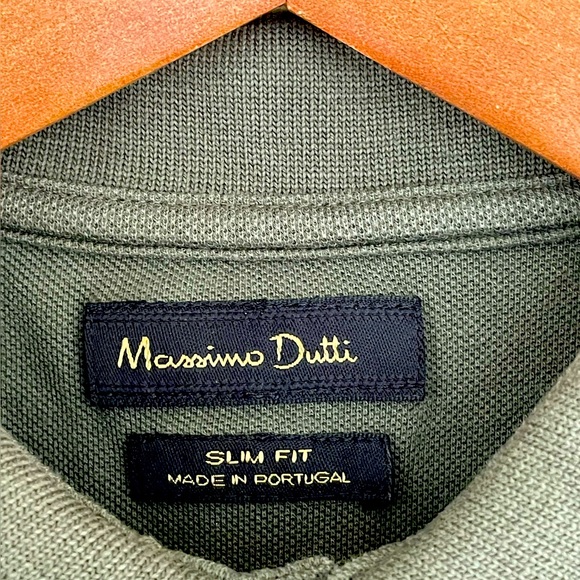 🔥👕 Massimo Dutti Short-Sleeve Polo Shirt - Picture 7 of 7